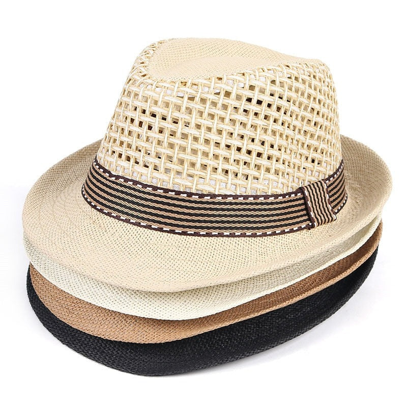 Straw Hat Sun Protection Fedora New Fashion