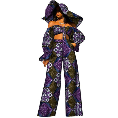 African Set for Women Travelling Jumpsuits
