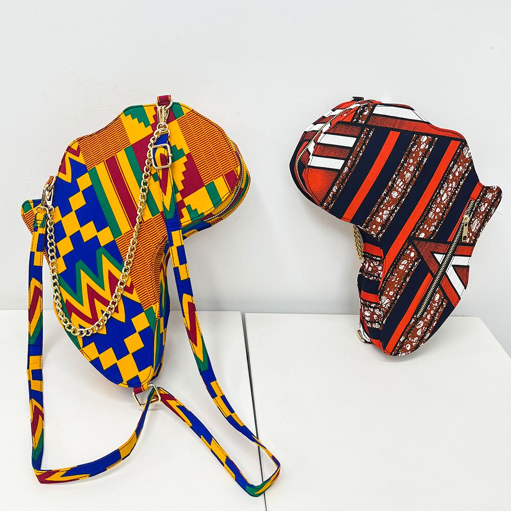 African Print Bag