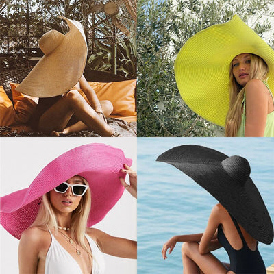 Summer 70cm Large Wide Brim Sun Hats