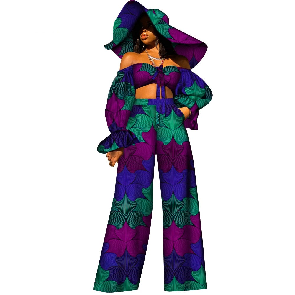 African Set for Women Travelling Jumpsuits